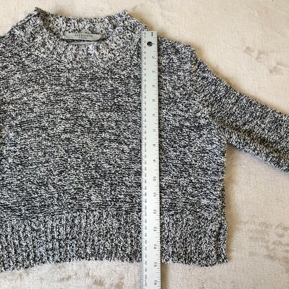 Allsaints Cropped Grey Sweater - Picture 6 of 8